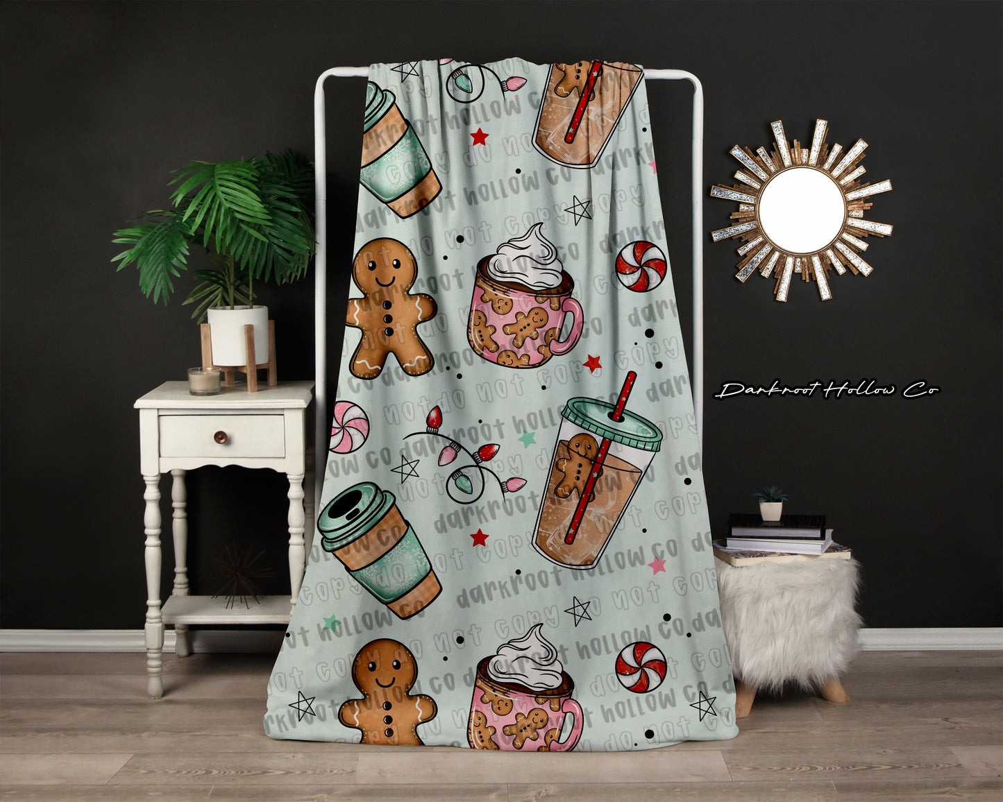Christmas coffee club Blanket