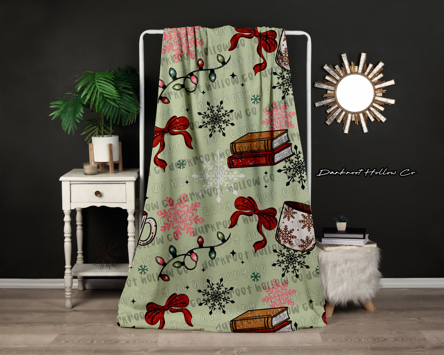 Very Merry Book Blanket