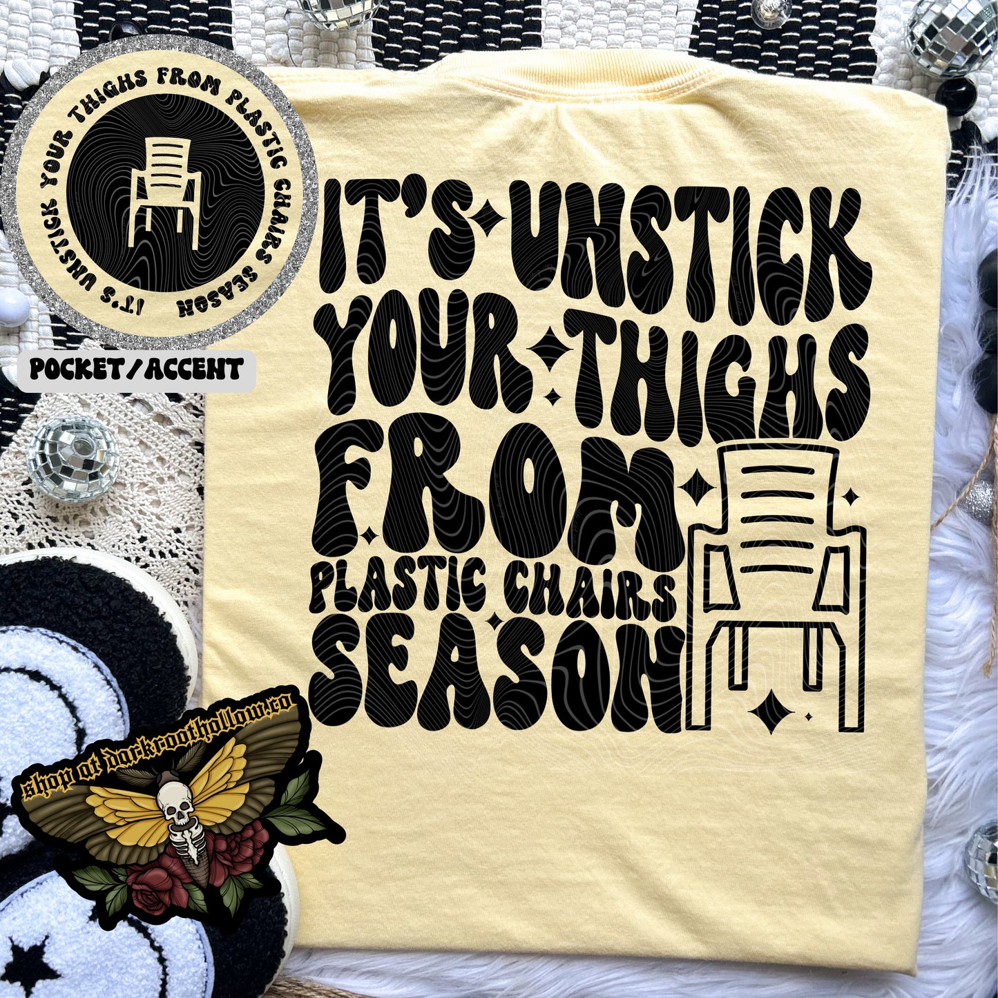 It’s unstick your thighs