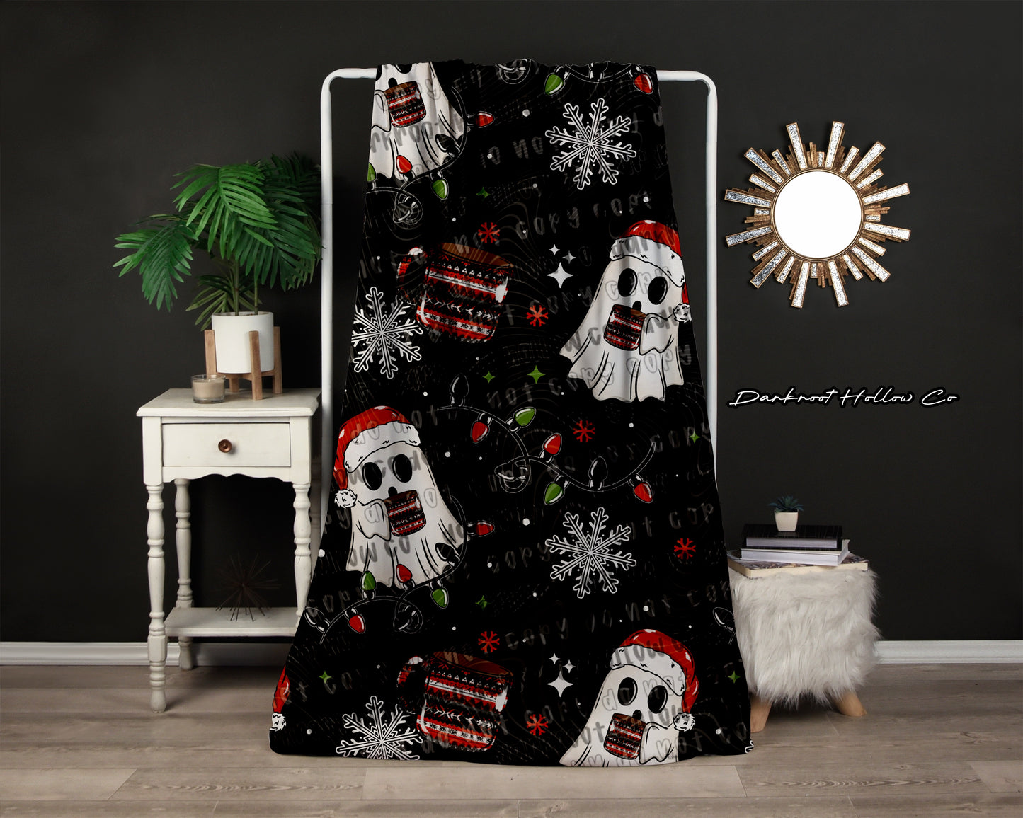 Merry Scary Caffeinated Blanket