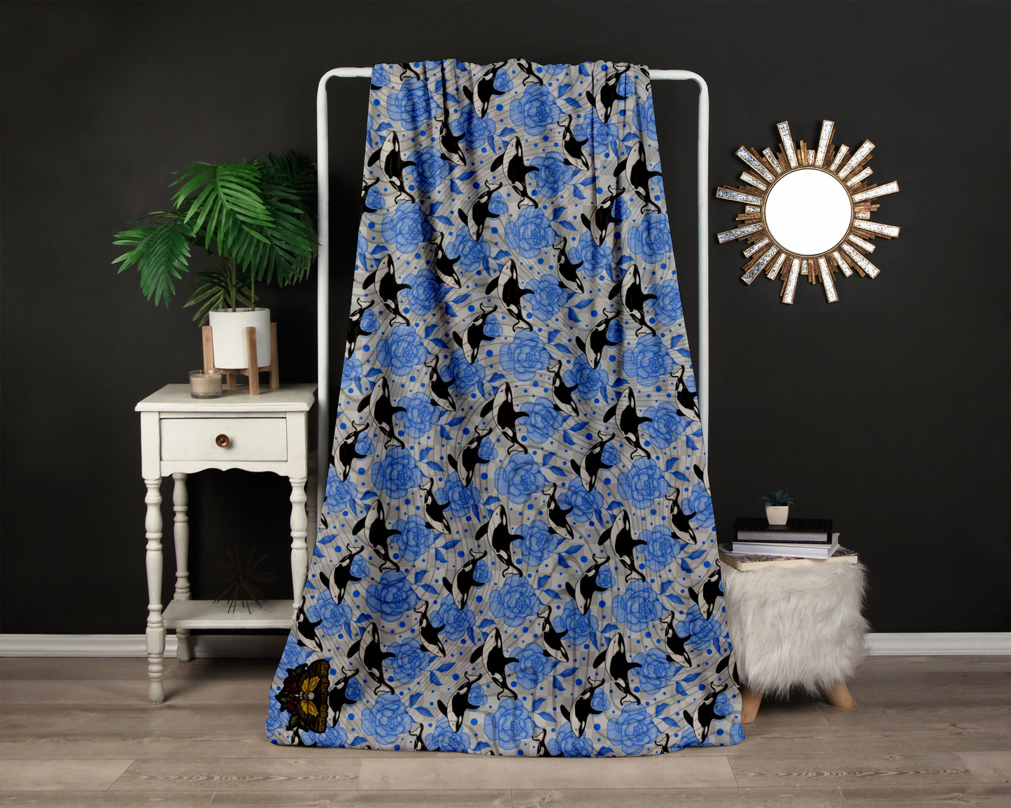 Blue Whales Blanket