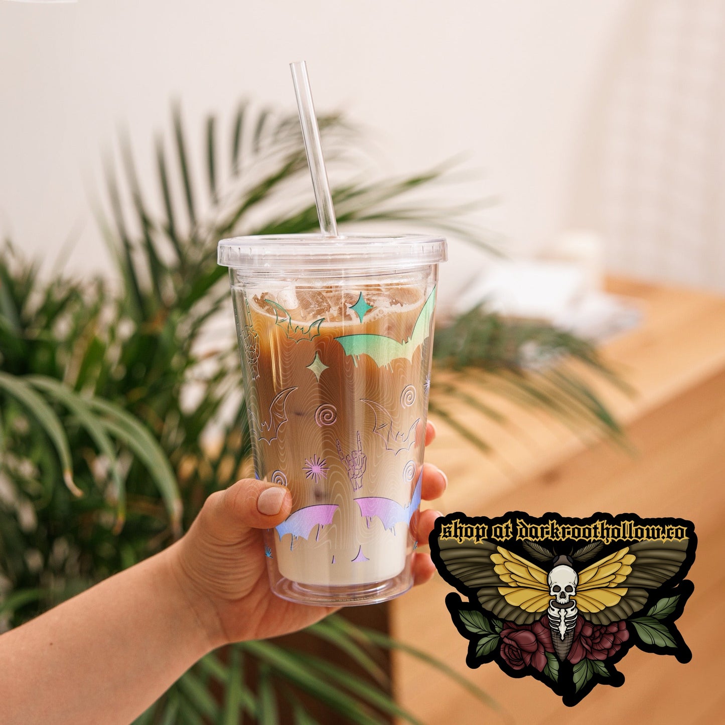 Holo Spooky 16oz tumbler