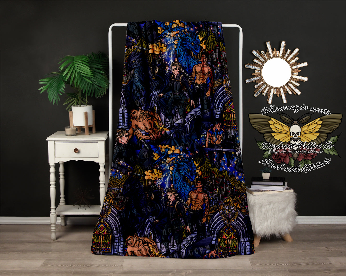 Dragon Rider Blanket