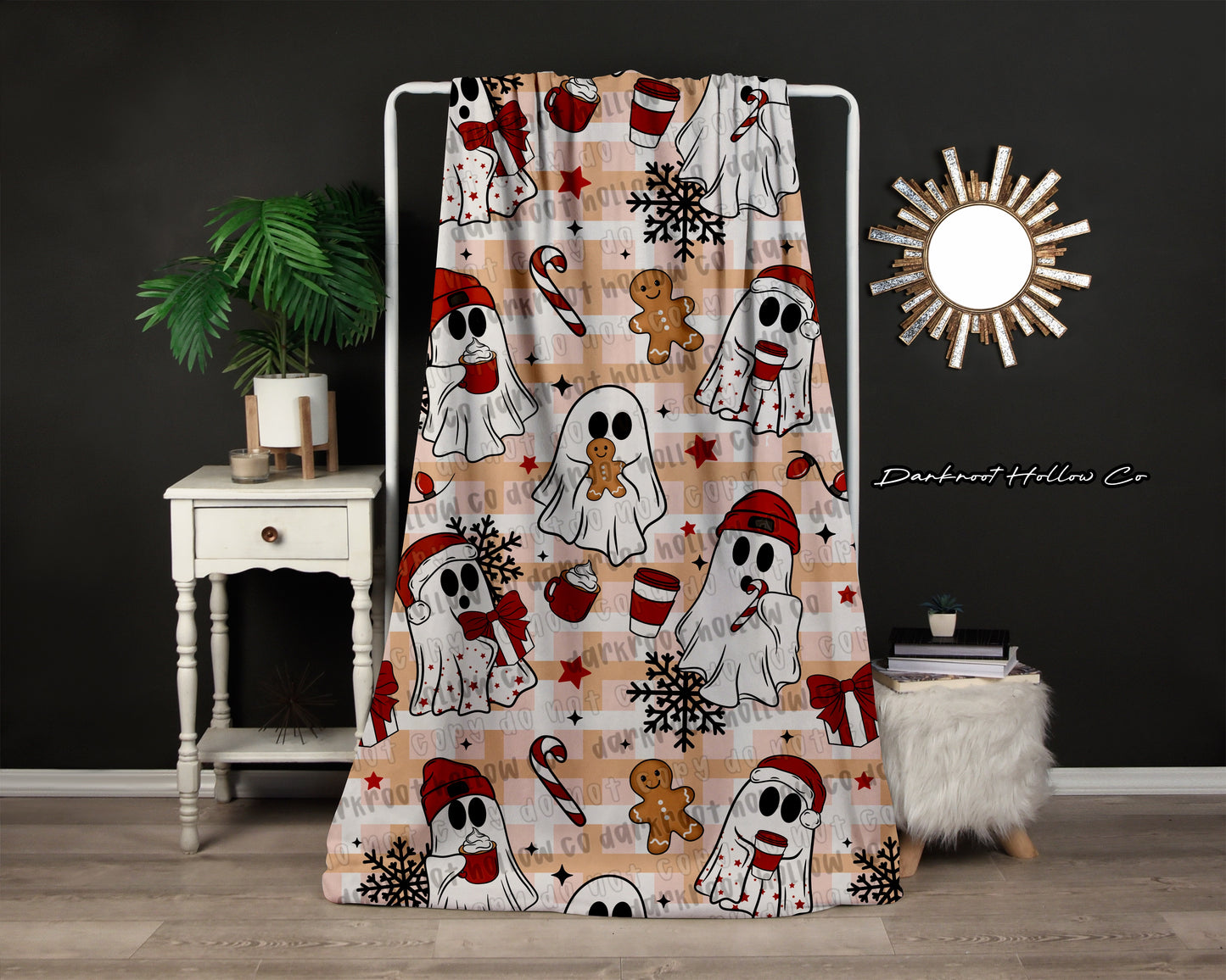 Christmas Ghost Blanket