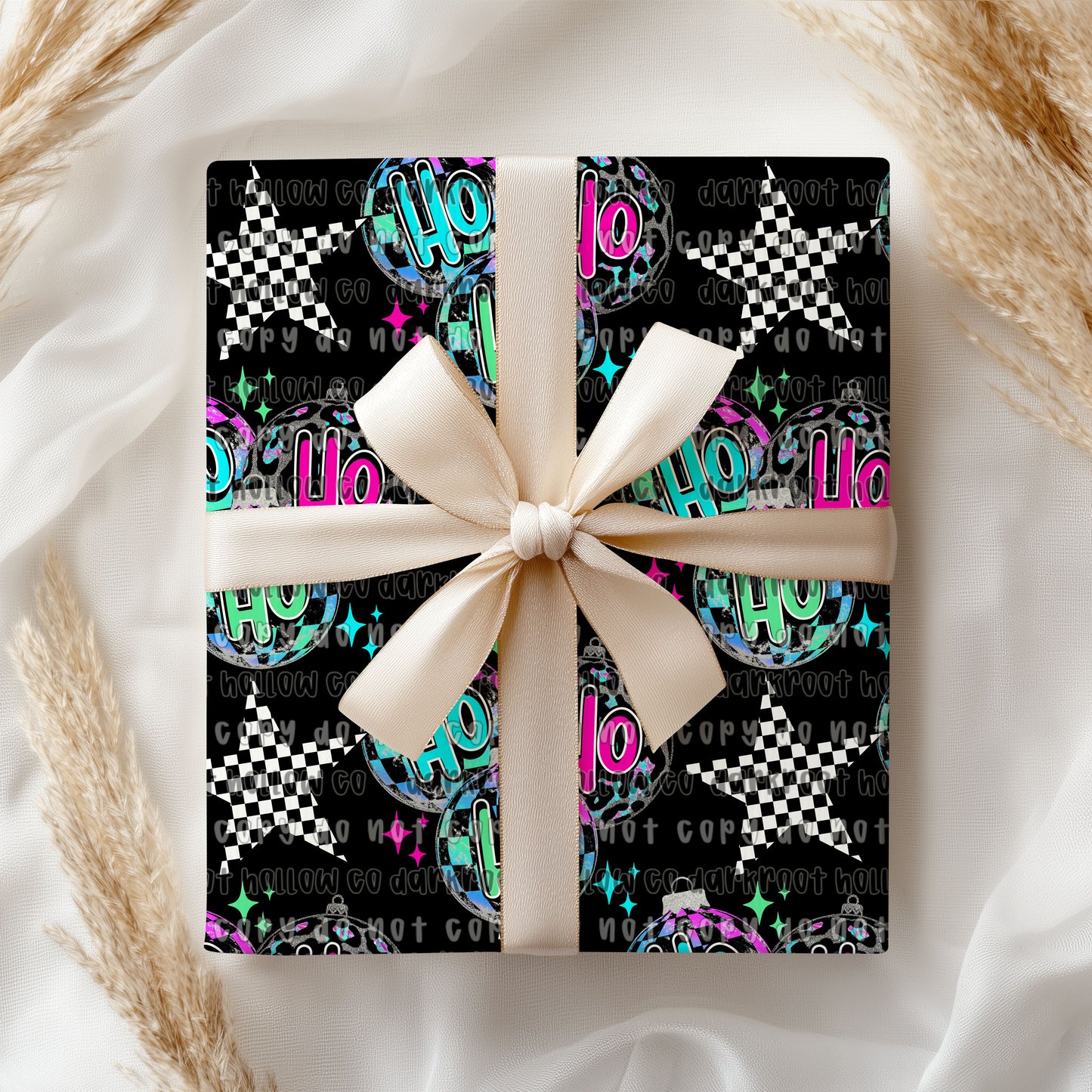 Ho Ho Ho Wrapping Paper Roll