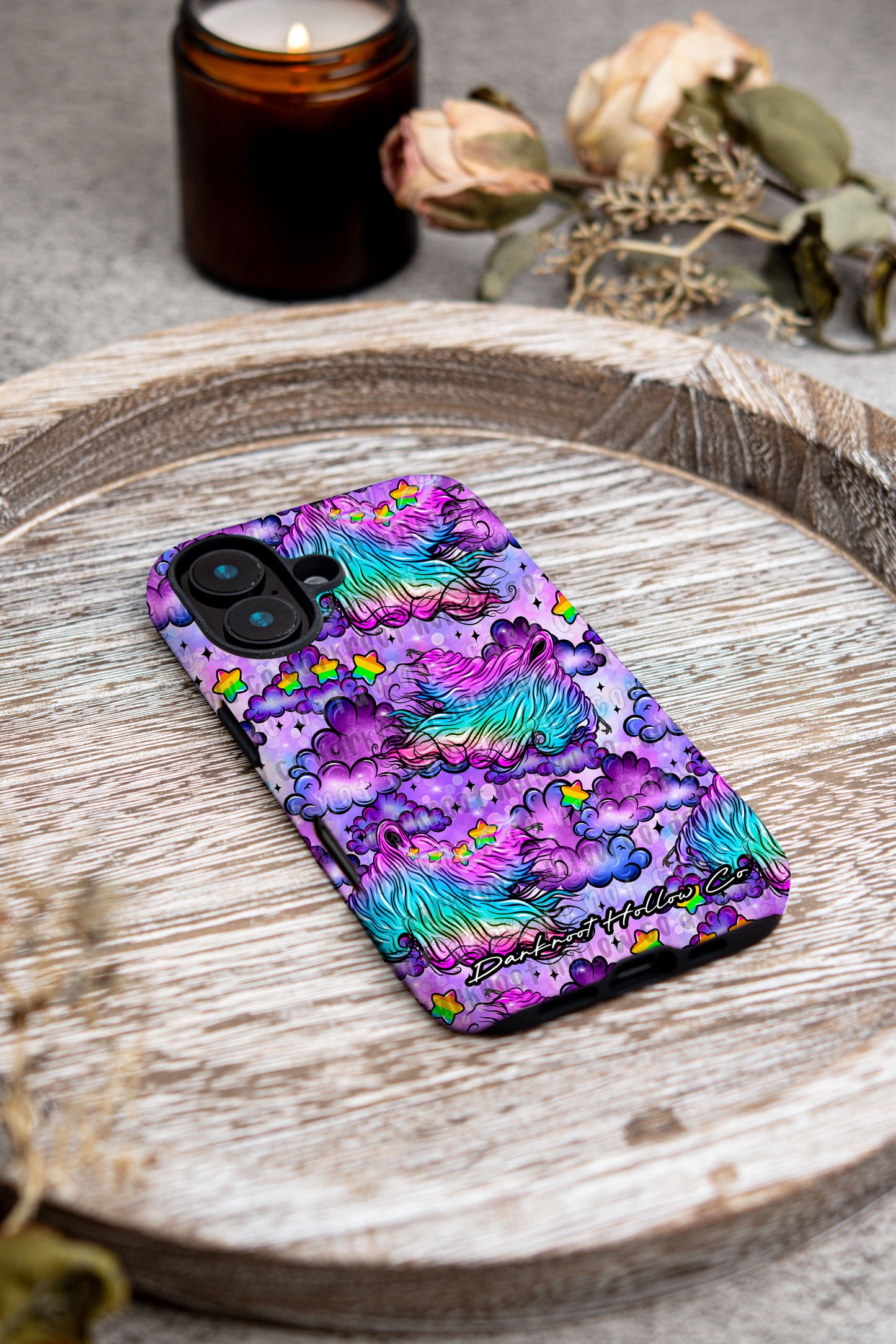 Colorful Dementors iPhone Case
