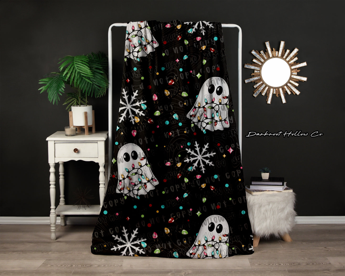 Ghost Lights Blanket