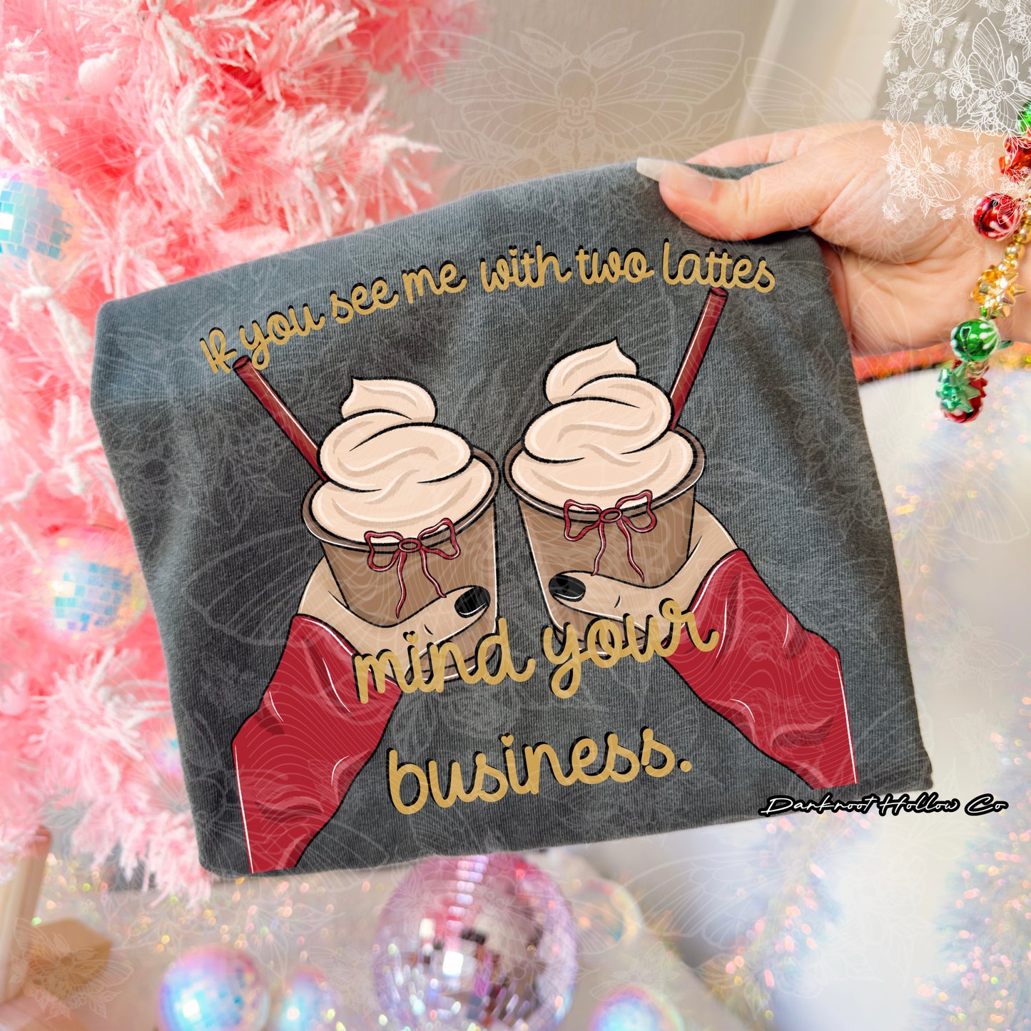 If you see me with two