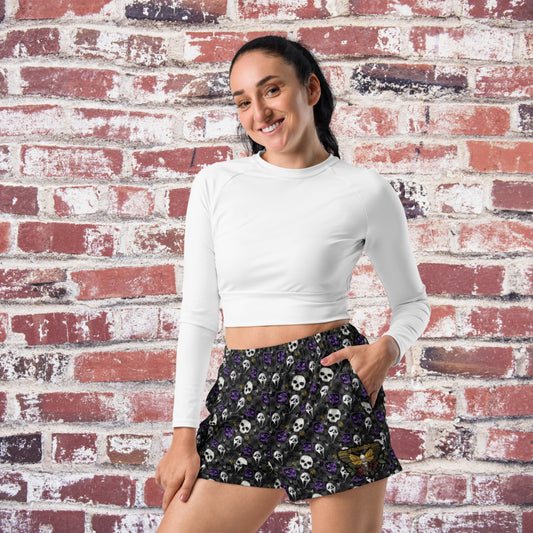 Masked Men Unisex Athletic Shorts