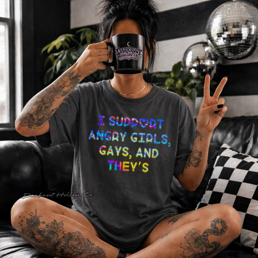 I support angry GGT