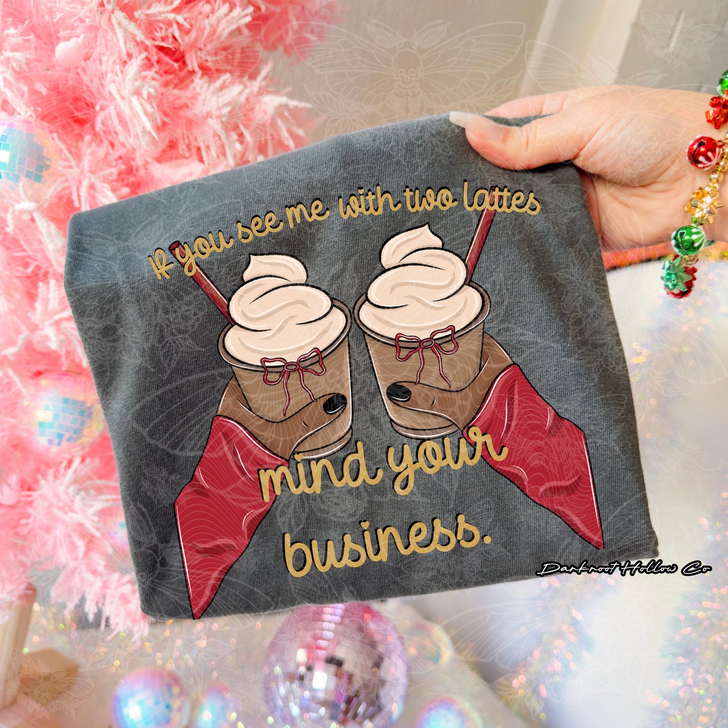 If you see me with two