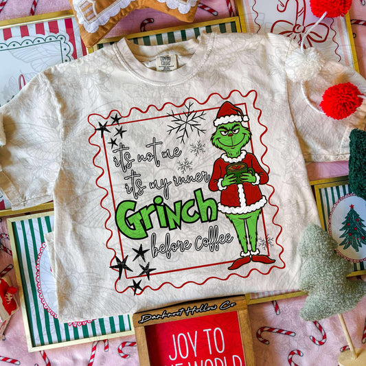 Inner Green Guy before Coffee