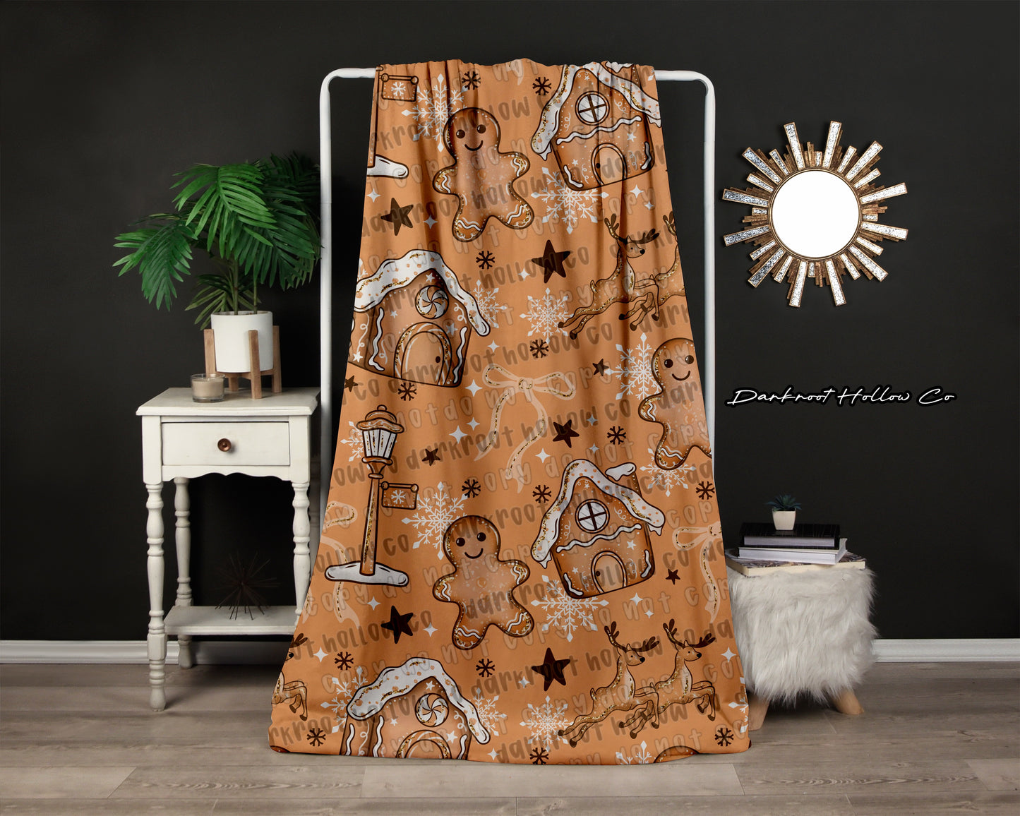 North Pole Tan Blanket