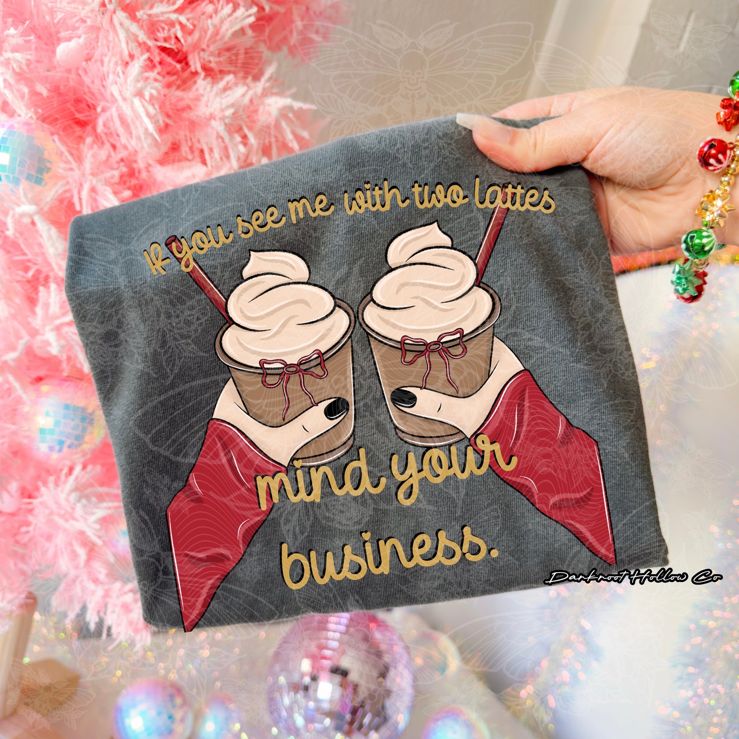 If you see me with two