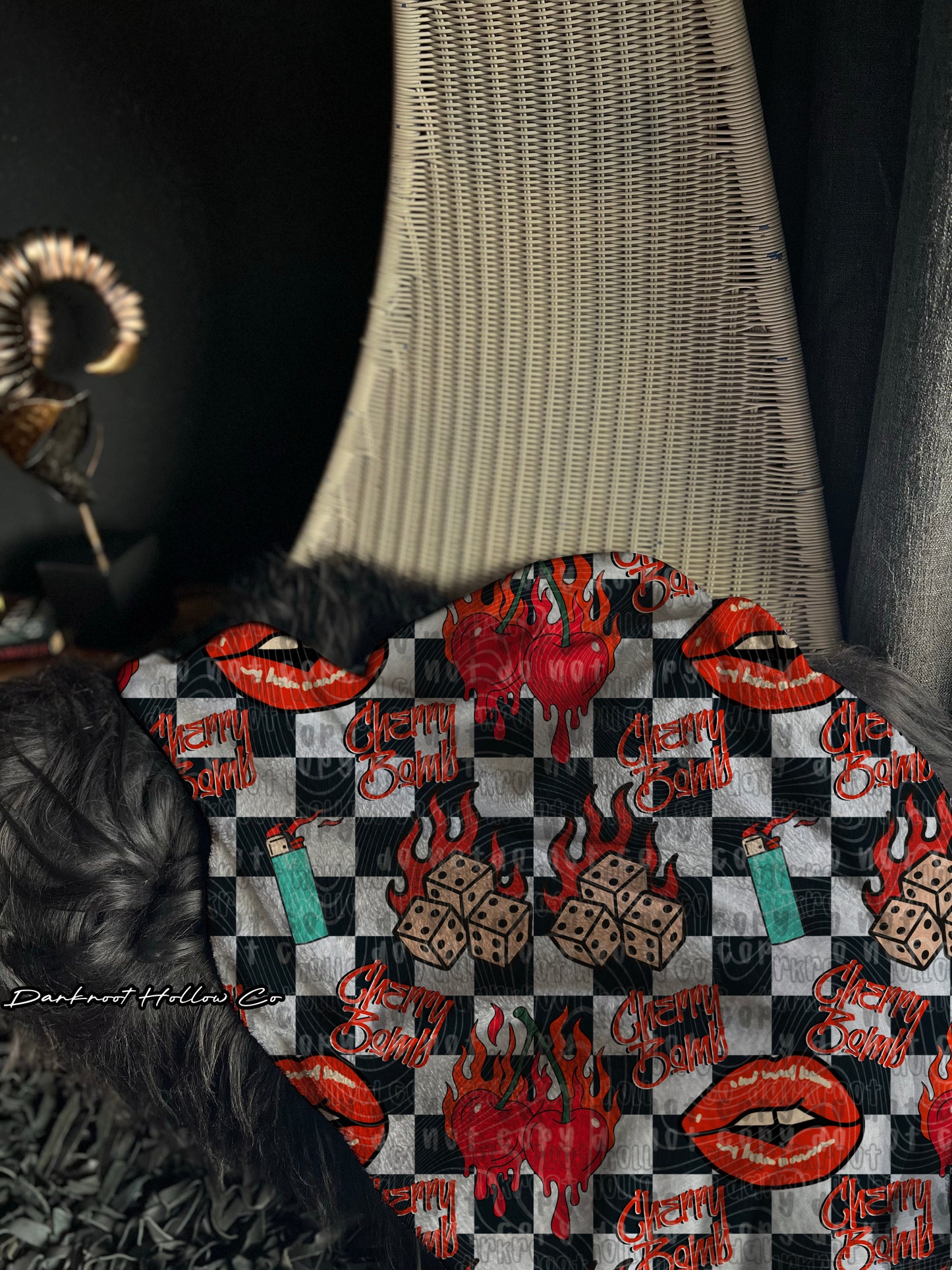 Cherry Bomb Blanket