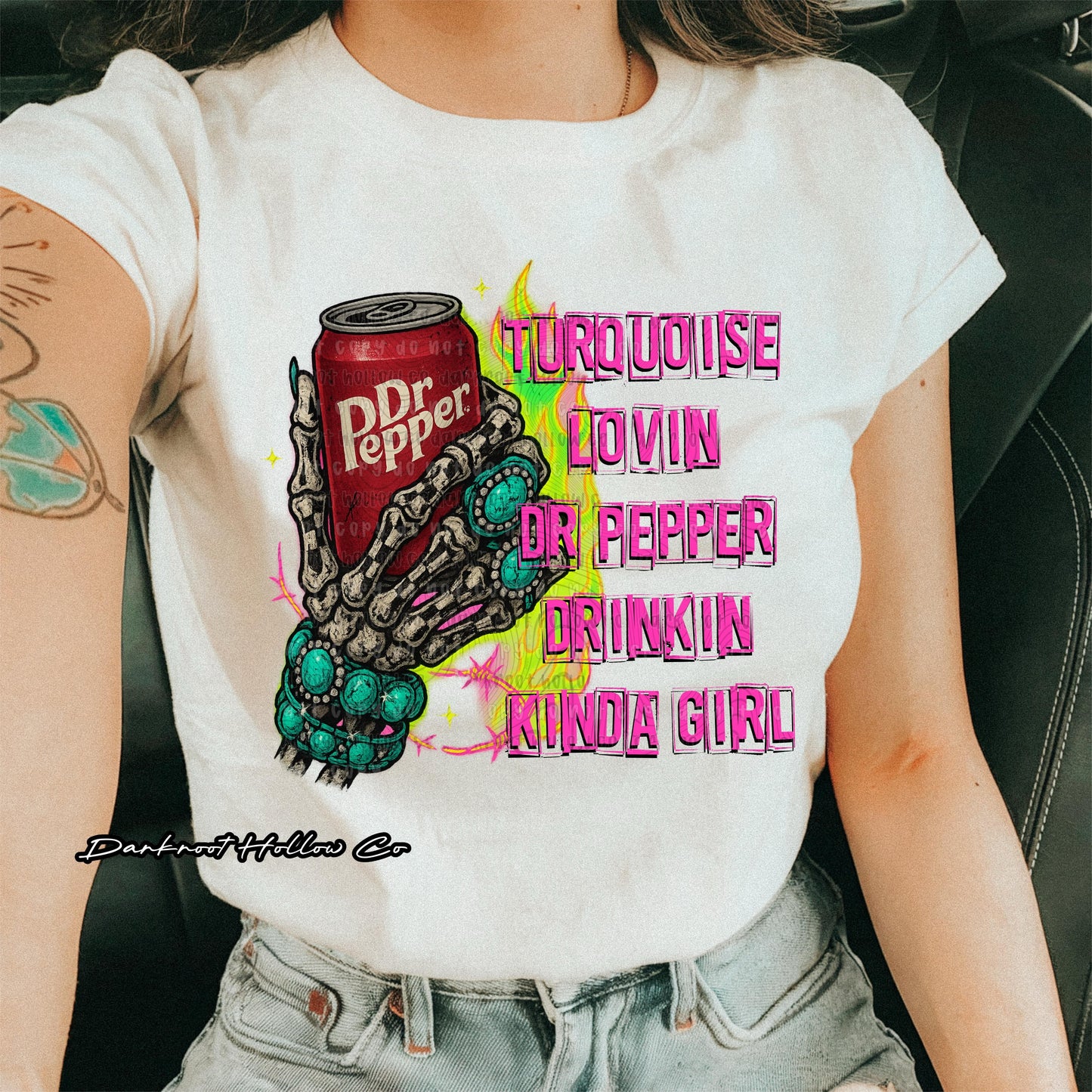 Turquoise Lovin Dr P Drinkin