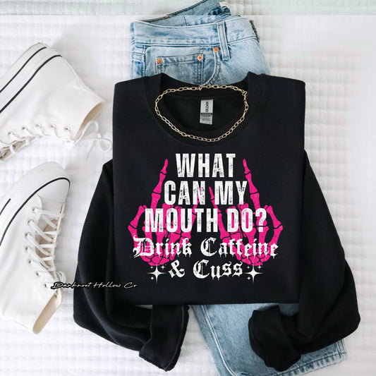 What can my mouth do?