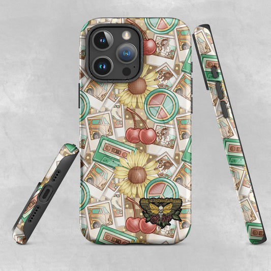 Retro vibes tough case for iPhone