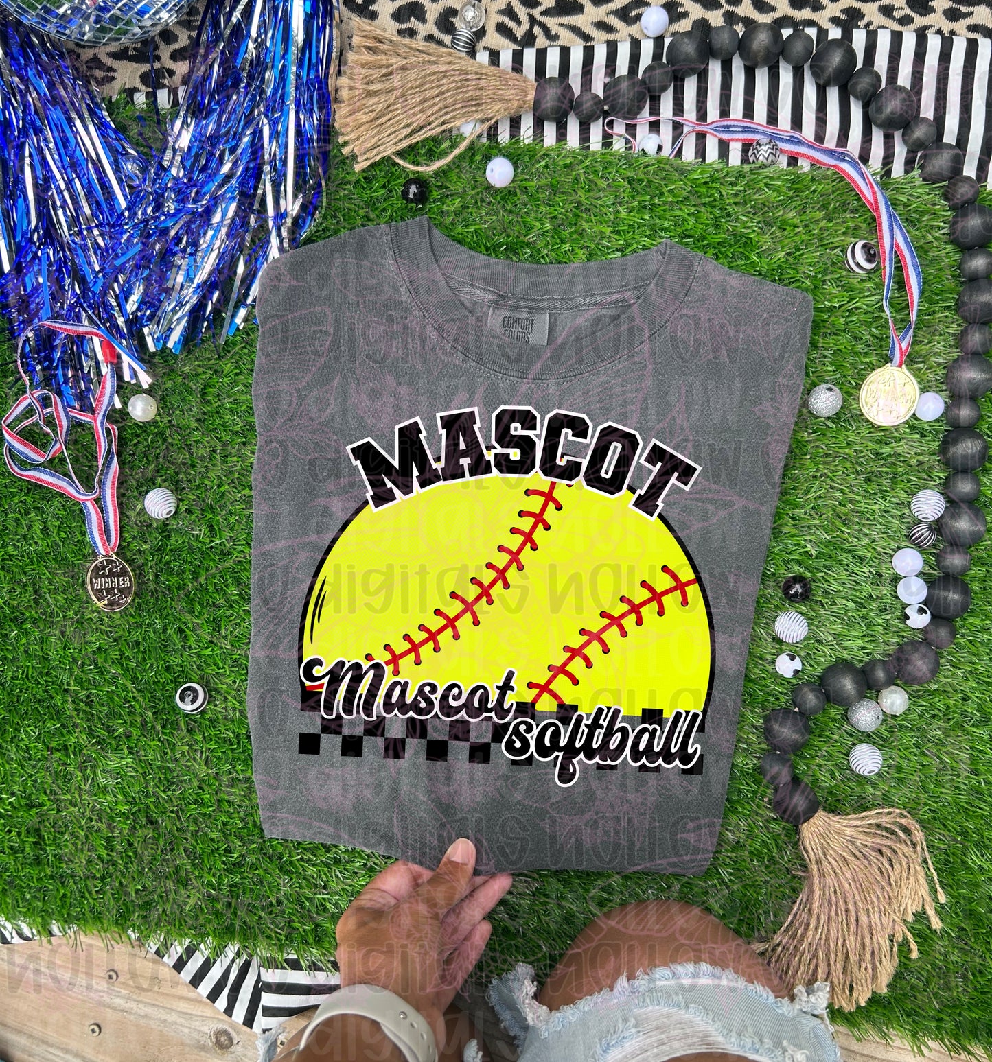 Custom Mascot Sports Template