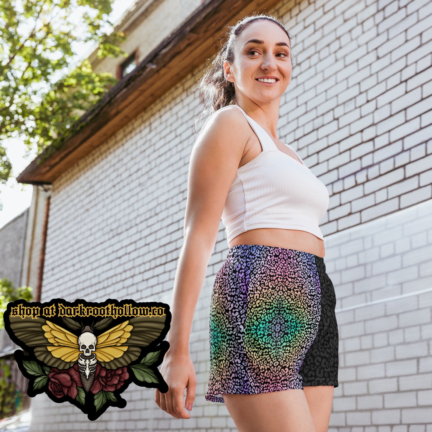 Split Personality Unisex Athletic Shorts