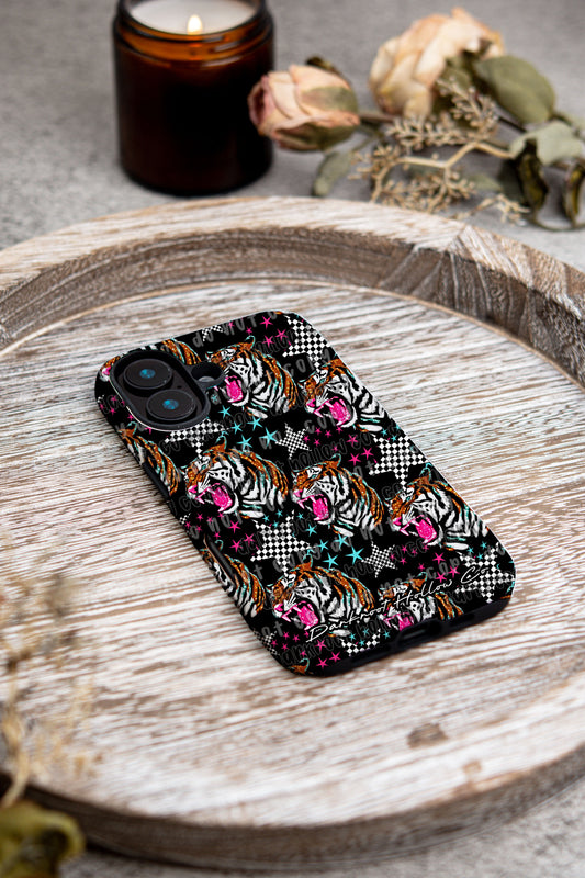 Star Tiger Chex iPhone Case