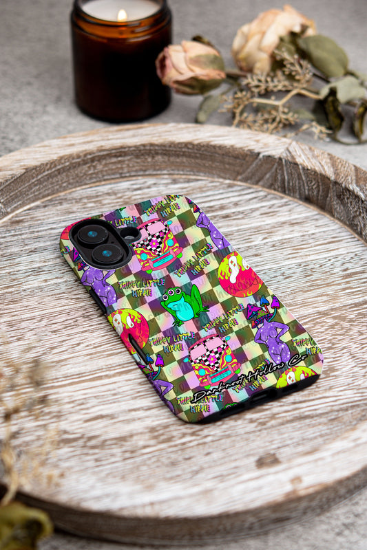 Trippy Little Hippie iPhone Case
