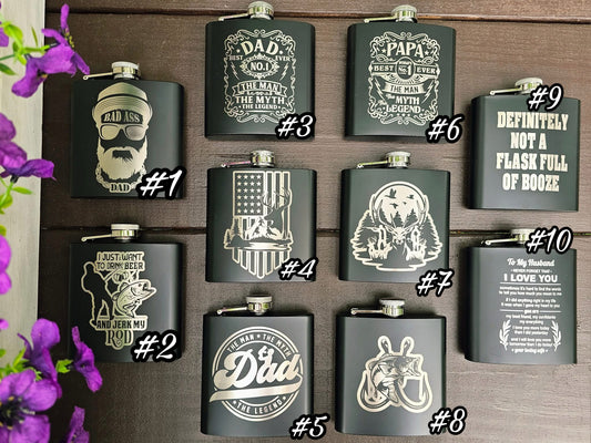 Father’s Day Flasks