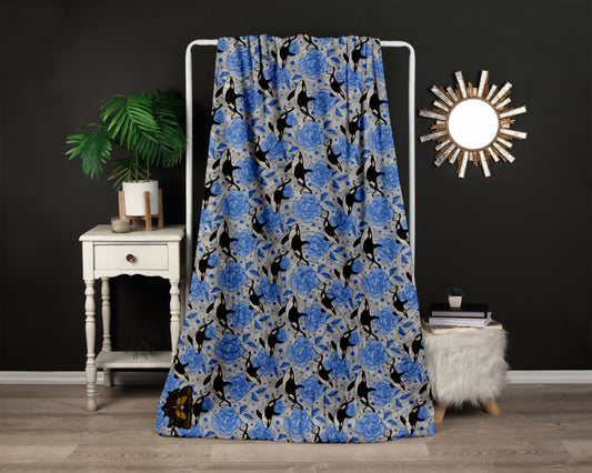 Blue Whales Blanket