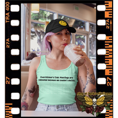 Overthinkers club tank