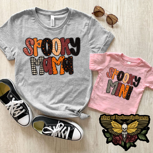 Lace Spooky Mama & Mini Set