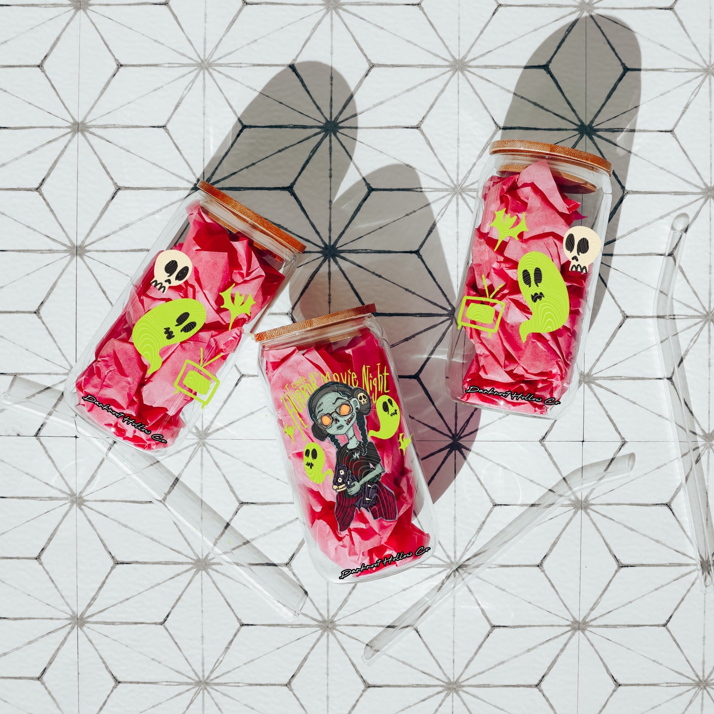 Horror Night Glass Tumbler