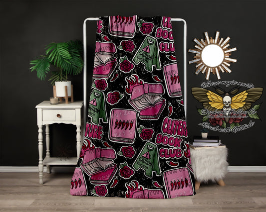 Cliterature Book Club Blanket