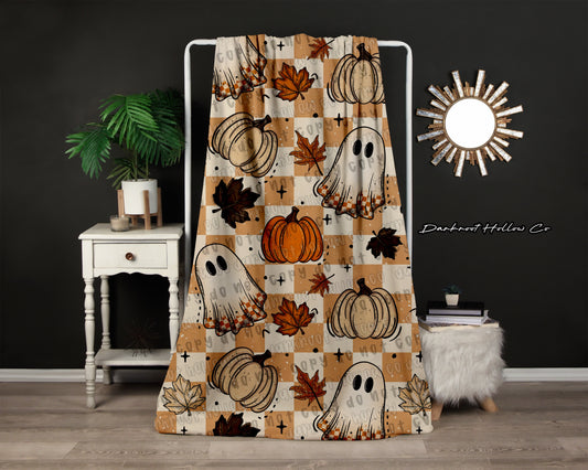 Fall Ghostie Blanket