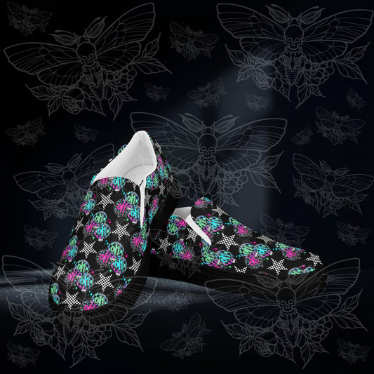 Ho Ho Ho slip-on canvas shoes