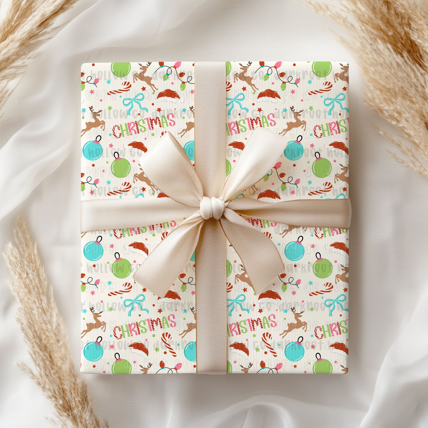 Simple Christmas Wrapping Paper Roll