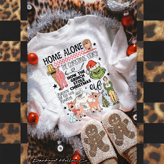 Christmas Movies Collage