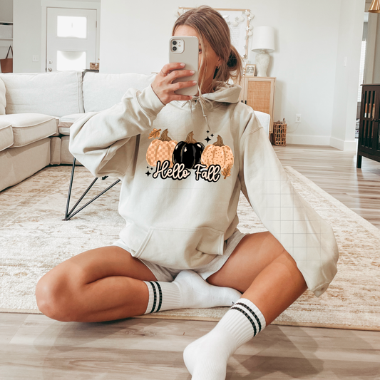 Hello Fall Pumpkins