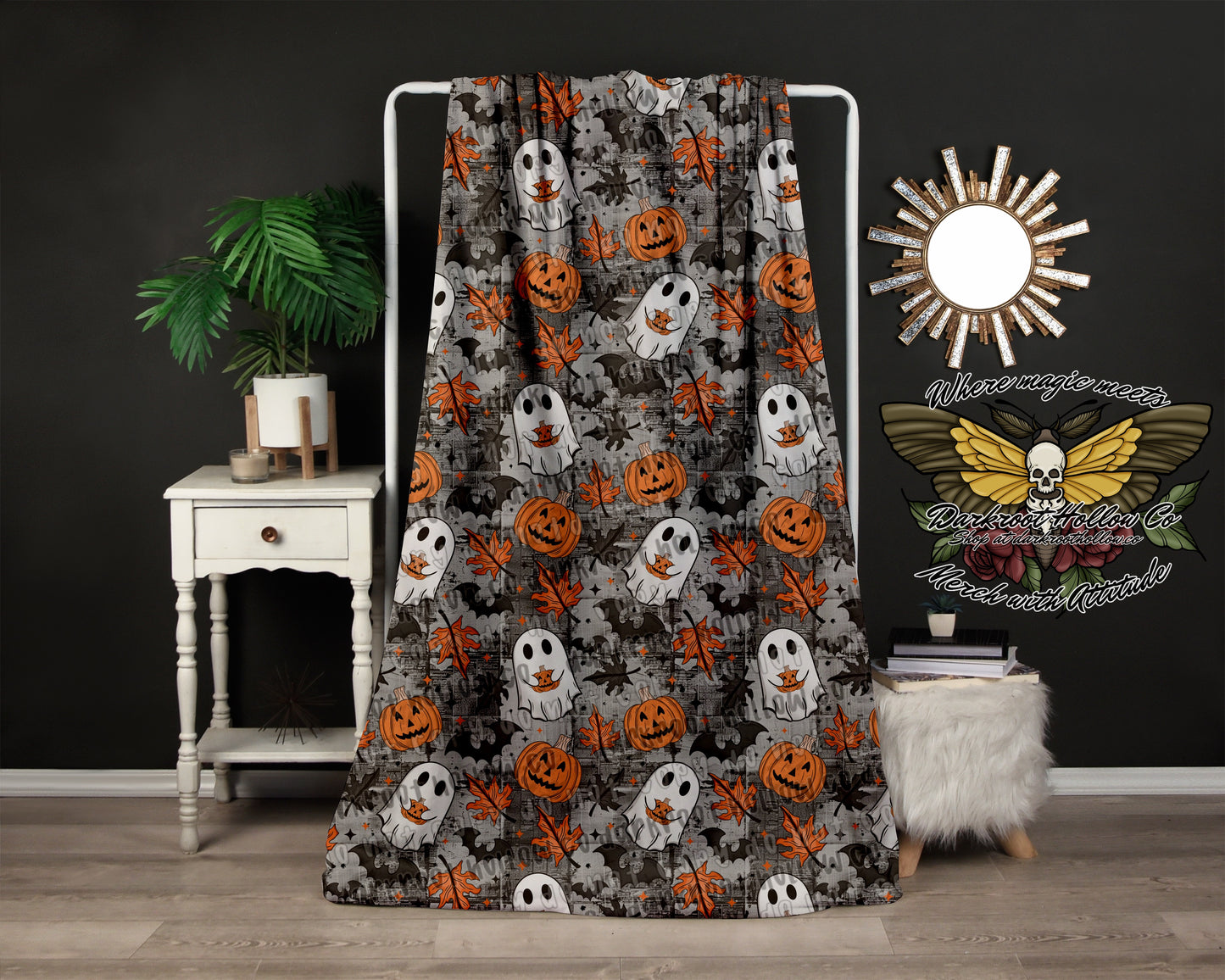 Fall Ghost Blanket