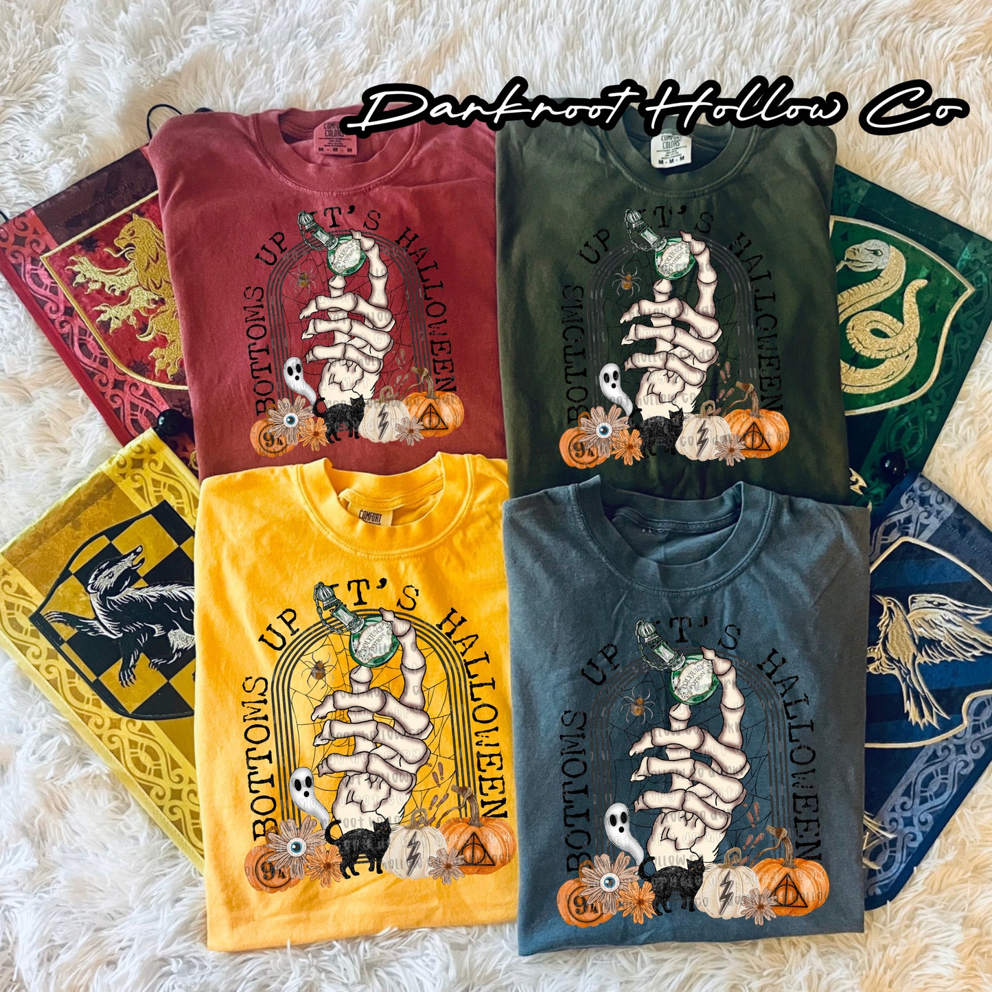 Bottoms up It's Halloween