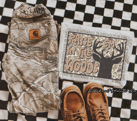 Raise em in the woods (Adult)