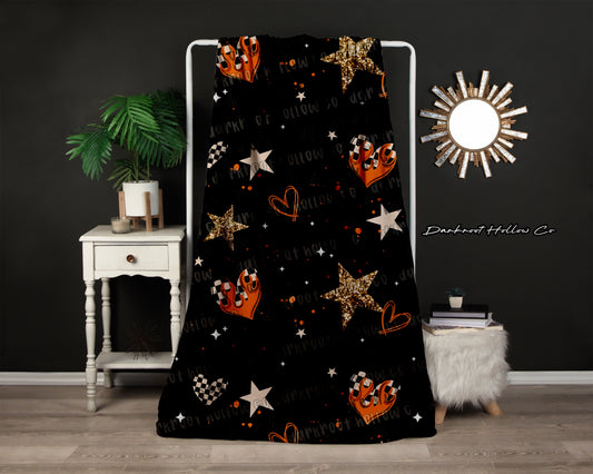Gold Stars & Heat Blanket