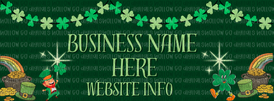Semi-Custom St Patricks FB Cover